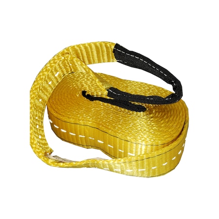 Everest 2" x 20Ft 6333 LBS WORKING LOAD LIMIT REFLECTIVE RECOVERY STRAP TS22056